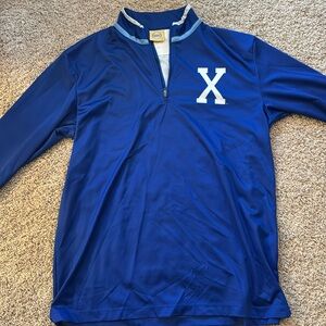 19NINE Xavier University Jacket 1/4 Zip Long Sleeve Men’s Size L